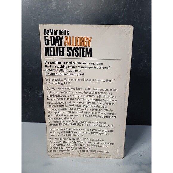 5-Day Allergy Relief System By Dr. Marshall Mandell & Lynne Waller Scanion... - Picture 9 of 10
